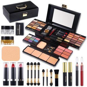 Makeup Kit for Women Girls Full Kit with Mirror 58 Colors All in One Make up